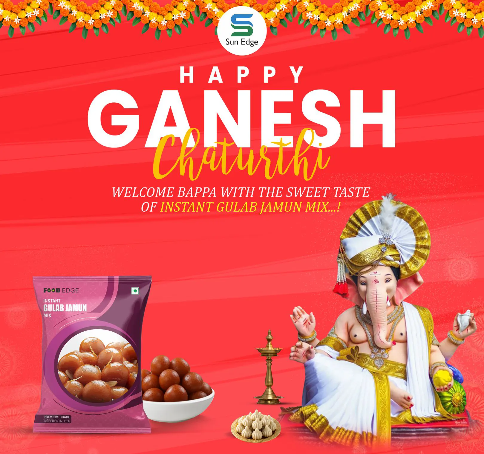ganesh chathurti web mobile size banner