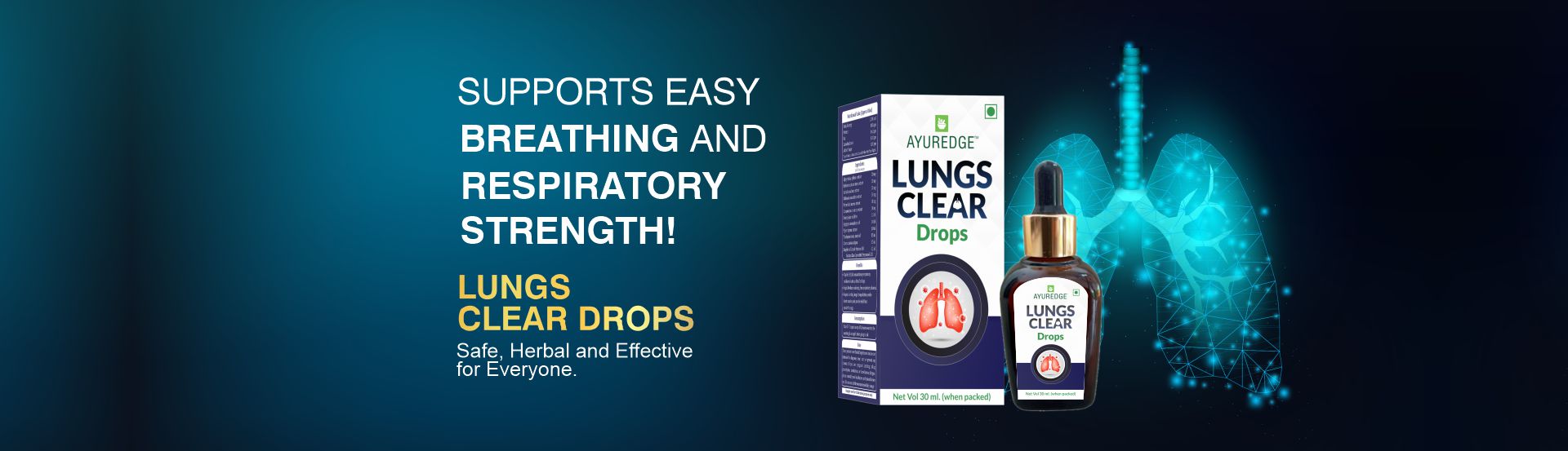 LUNGS CLEAR DROP WEB BANNER